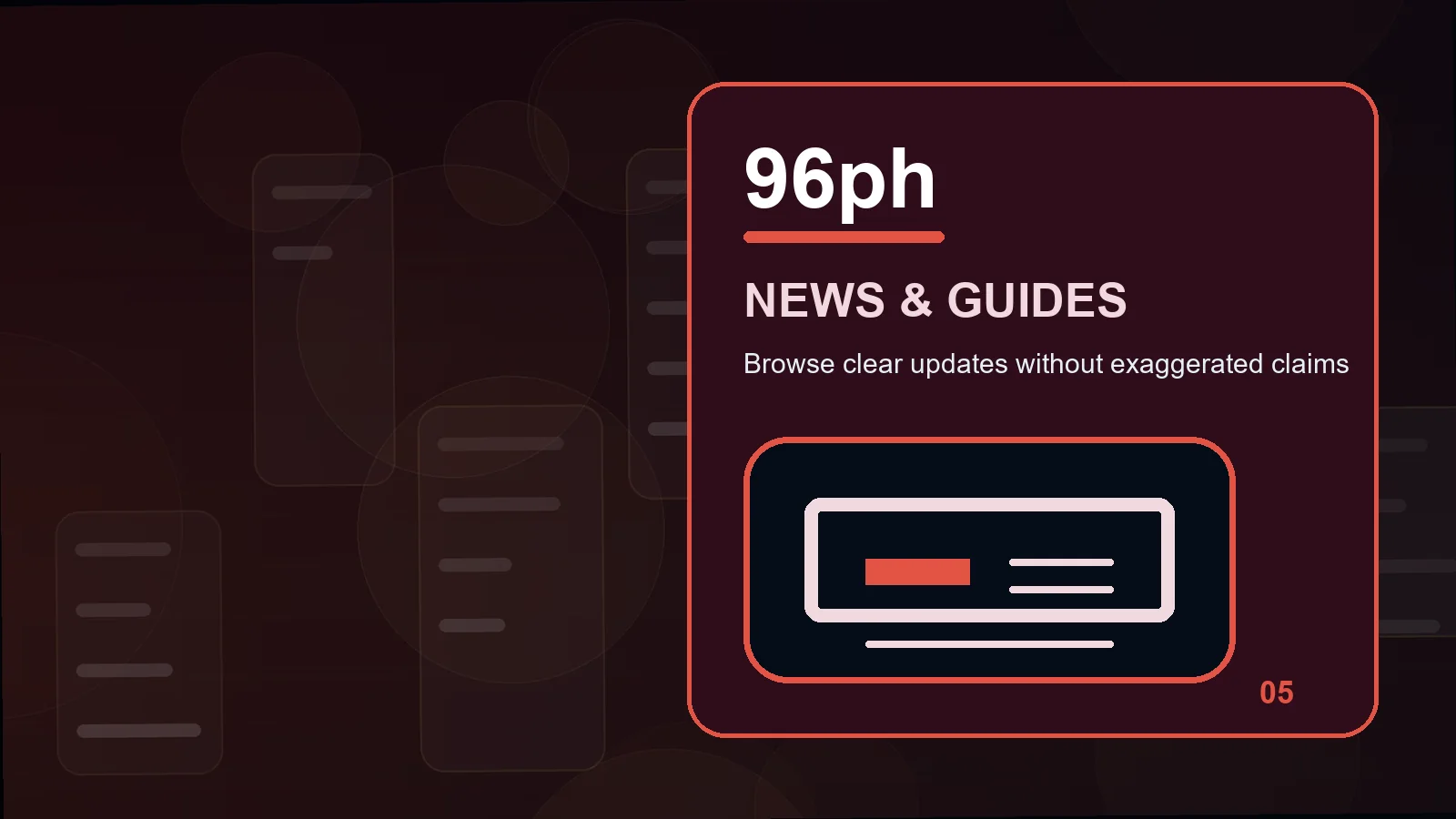 96ph news illustration for a practical check for mobile changes